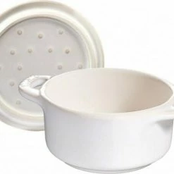 Staub Mini Cocotte In Elfenbeinweiß 9 Staub Mini Cocotte In Elfenbeinweiß -Casserole shop web 40511997 2 l