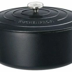 Küchenprofi Gänsebräter Oval Provence In Schwarz