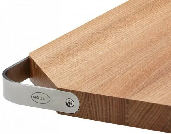 Rösle Schneidbrett Mit Edelstahlgriff 48 X 32 X 3 Cm 4 Rösle Schneidbrett Mit Edelstahlgriff 48 X 32 X 3 Cm – Bild 2